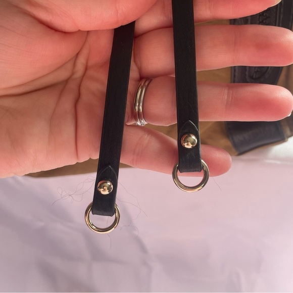 Rebecca Minkoff Nylon Mab Large Drawstring Shoulder Tote Military Tan Brown - Picture 3 of 16